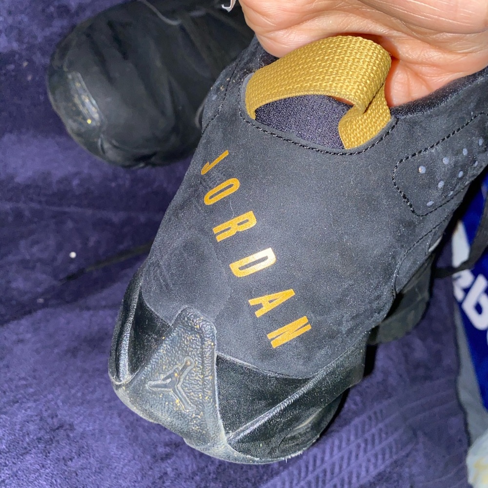 Black/Gold Nike Air Jordan